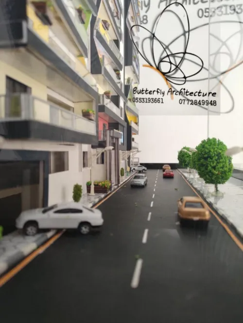 Maquette architecture et industriel 