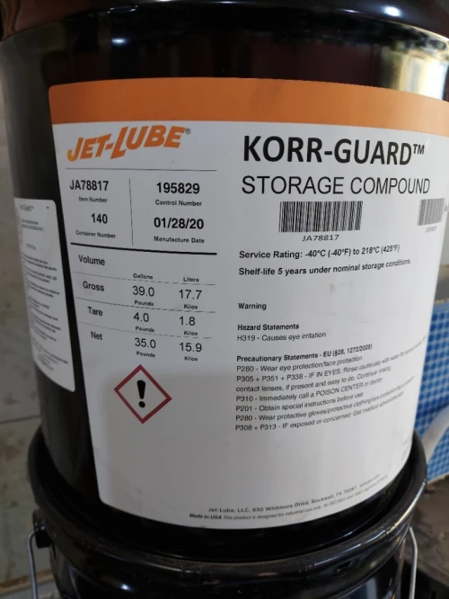 JET LUBE KORR-GUARD (SEAU 15.9 KG)