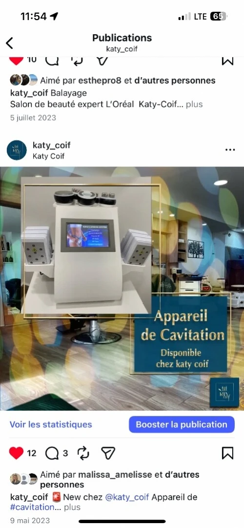 Vente matériel de coiffure