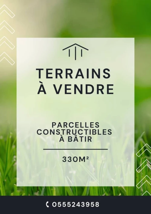 Vente Terrain Alger Draria
