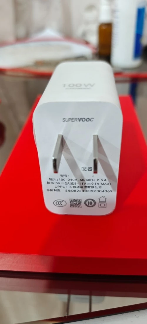 Chargeur Oppo one plus 100w
