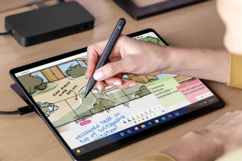 Surface Pro 10 pour les entreprises Microsoft Intel Core Ultra 5 256GB 135U 8GB RAM platinum 