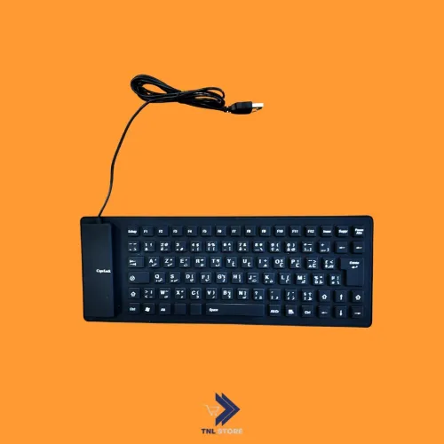 Clavier USB Flexible - Waterproof - Dustproof 