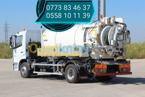 Camion Débouchour canalisation curage vidange0550048312 