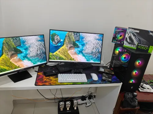 Pc Gamer Ryzen 5 7500F 4060 ti 16 GB vram 32GB ddr5