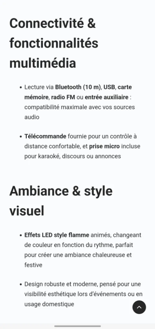 Vendre Dunth HAUT PARLEUR    