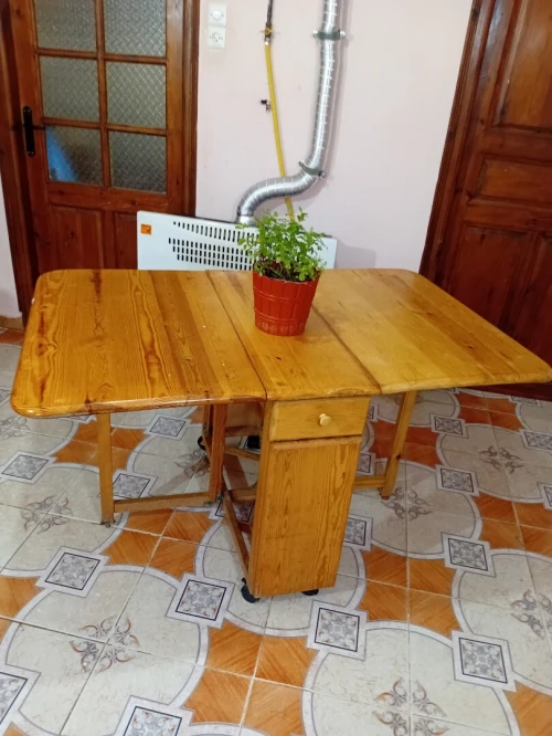 Table de cuisine pliante 