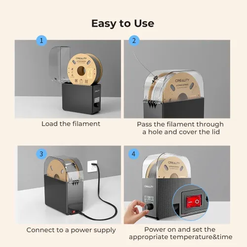 Boîte sèche à filament Creality 2.0 / DRY BOX FILAMENT  2.0