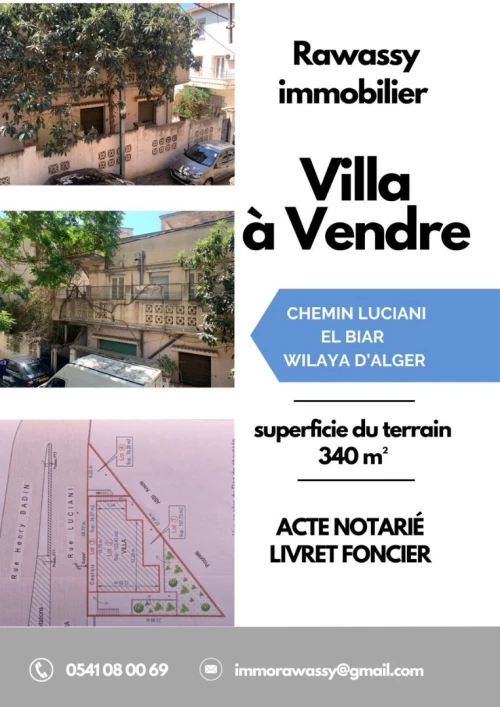 Vente Villa Alger El biar