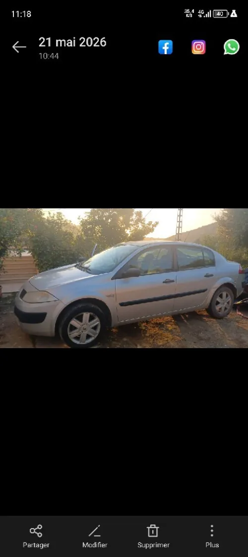 Mégane 2 clasic Renault 2005 Mengane