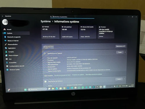 HP Laptop 15-dw3xxx