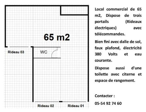 Location Local Alger Reghaia