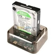 STATION D ACCUEIL USB 2.0 2.5" 3.5" 2 HDD IDE/STA + SD USB3.0 S8