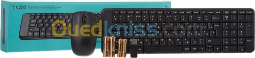 Clavier et Souris sans Fil Logitech MK220