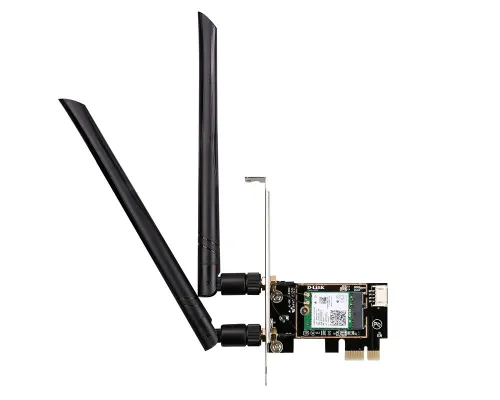 Carte  PCI Express  sans fil D-Link DWA-X582 WF-IFI 6 AX3000 double bande