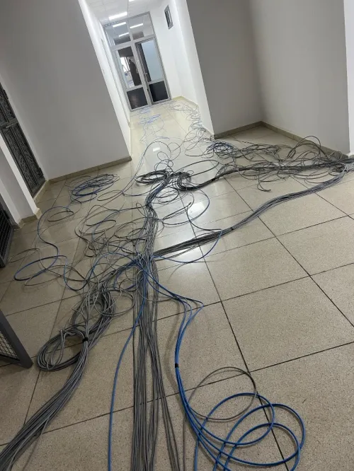 travaux, fibre optique
