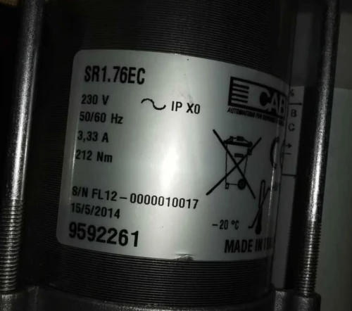 Lot Moteur Centrale pour rideaux metaliquev