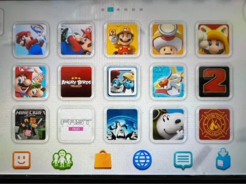 Nintendo WIIU + 17 Jeux