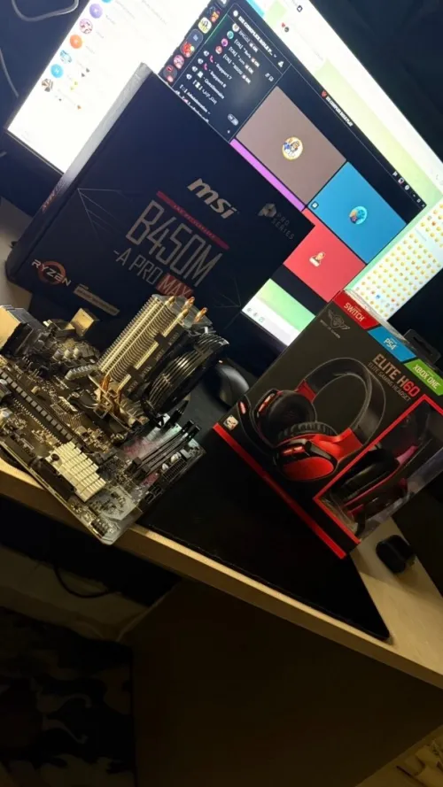 Combo MSI B450M-A PRO + R5 3600 + T20