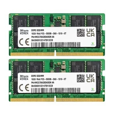 SK hynix 32GB DDR5 5600Hz Laptop