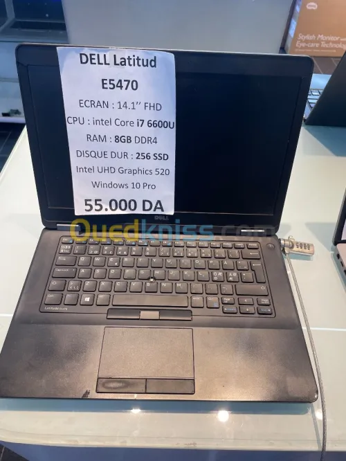 DELL latitude e5470 i7 6th 8GB 256SssD 