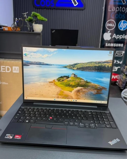 LENOVO THINKPAD E16 RYZEN 5 7530U 2.0GHZ up to 4.5ghz RAM 16GB DDR4 DISK 512GB SSD nvme AMD RADEON TM  GRAPHICS 1GB  ECRAN 16P FHD+