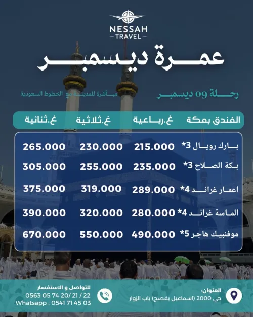 OMRA DECEMBER 2025