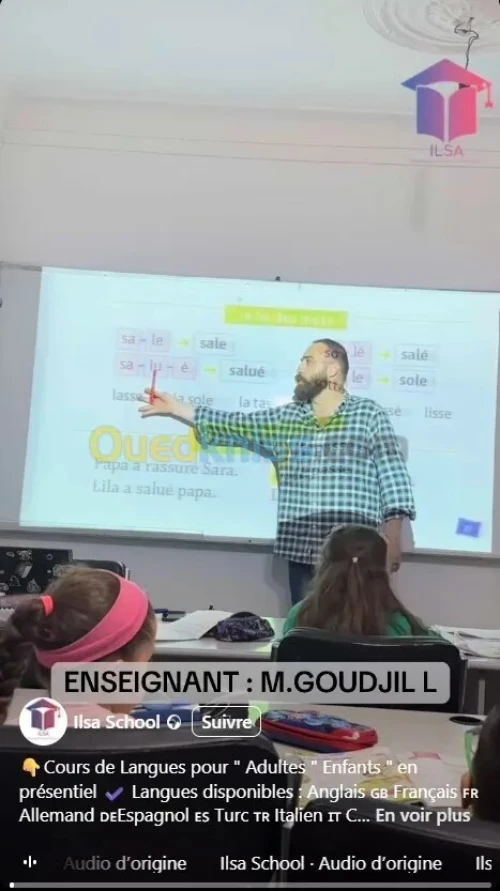 Ecole de langues Anglais Français Allemand Espagnol Italien Turc Russe Chinois TOEFL IELTS TCF DALF