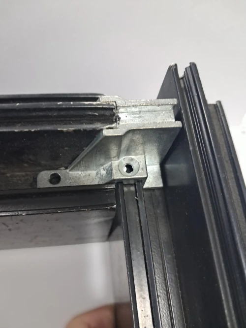 Block d'assemblage Aluminium #cavalier mur rideau 