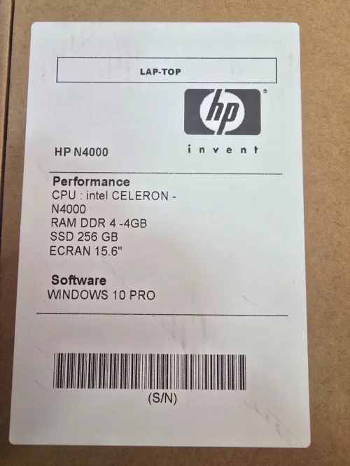 HP pro Book 450 G9 neuf + sacoche ORG