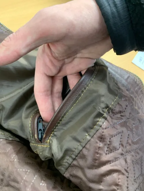 Veste cuire fooooooooort
