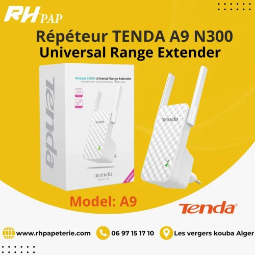 Répéteur TENDA A9 Wireless N300 Universal Range Extender