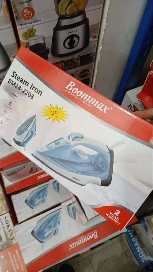 Fer À Vapeur Boommax Bm24-2208. 2200W.