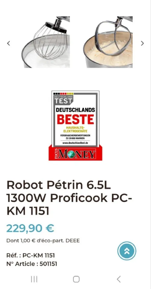 Petrin robot 6.5L 1300W