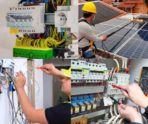 Formation Électricité de Bâtiment +  Bonus Installation de Panneaux Solaires