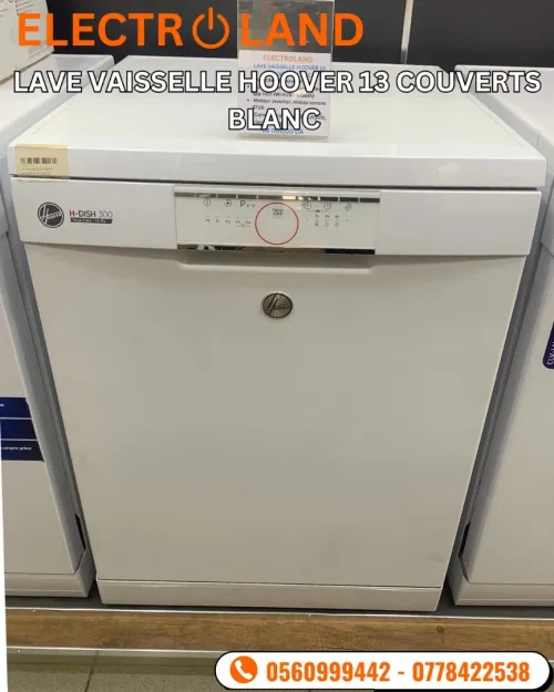  Lave-vaisselle HOOVER 13 couverts  Blanc 