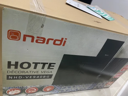 Hotte nardi 90 cm noir