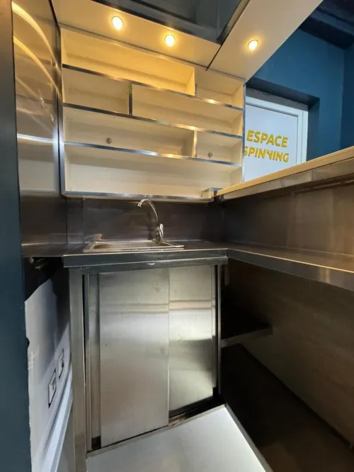 Comptoir de salle de sport