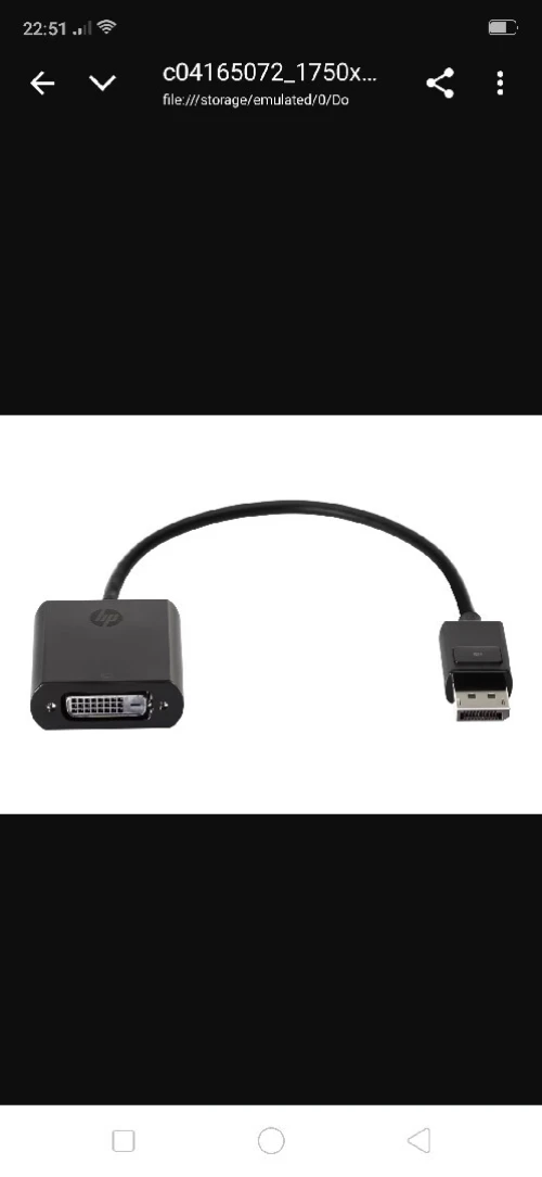 Un lotde cables et adaptateurs  DVI/DP,DP/VGA,MINI DP/FP
