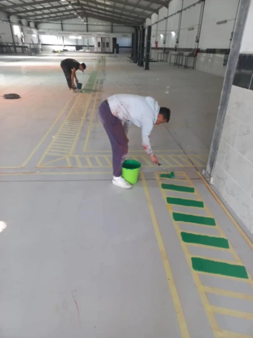 Revêtement de sol résine epoxy 