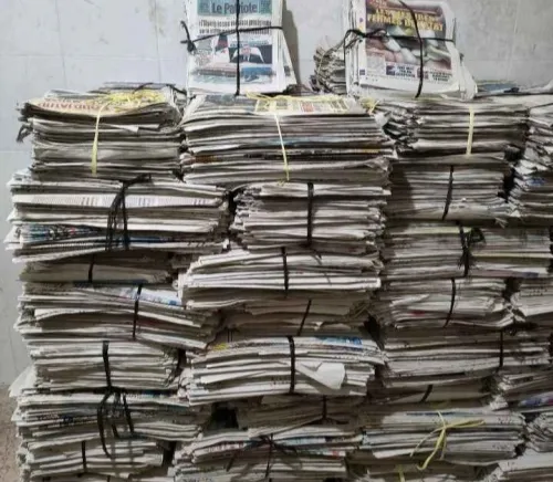 Journal pour recyclage