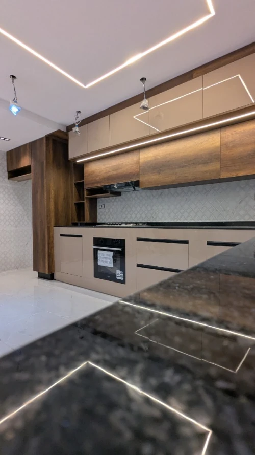 Cuisine équipée sur mesure avec 3D