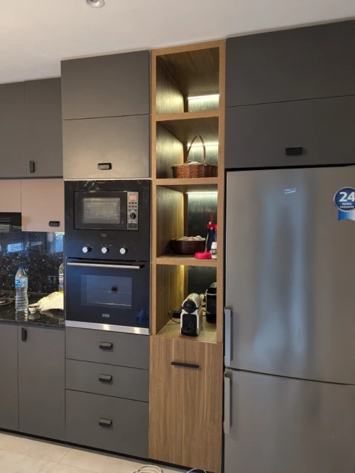 Cuisines modernes et dressing + conception 3D