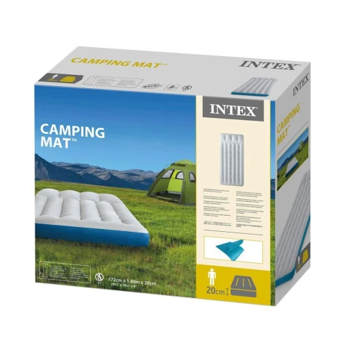 Matelas de Camping Gonflable 72x189x20 cm Intex 67998 ,فرشة تخييم