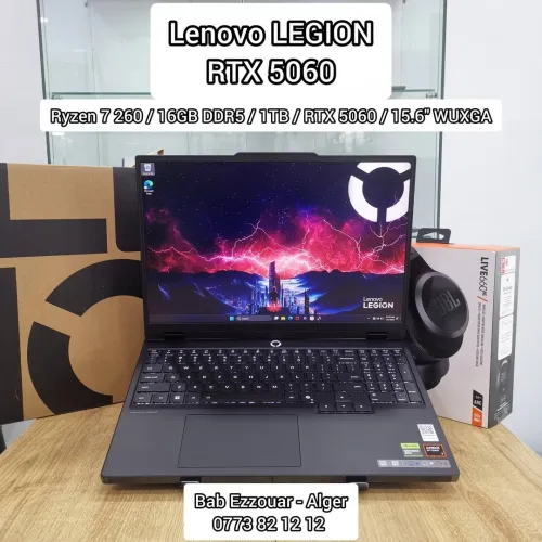 Lenovo Legion 5 | Ryzen 7 260 | RTX 5060 | 16GB DDR5 | 1TB SSD | 15.6" WUXGA | Neuf
