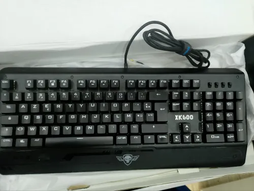 Clavier gamer mécanique K600 spirit of gamer