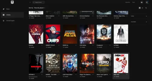 Vente Compte EPIC