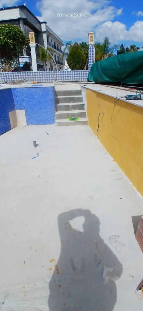 بناء المسابح construction piscine,mosaique margelle piscine robot la Pierre,échelles,Matériels