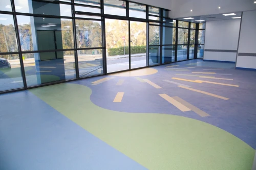 Revêtement PVC mural et sol pour les hôpitaux & Aménagement interne &accessoires profils de finition