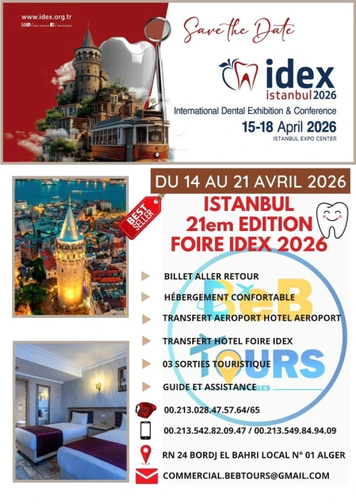 VOYAGE ORGANISER ISTANBUL FOIRE IDEX 2026